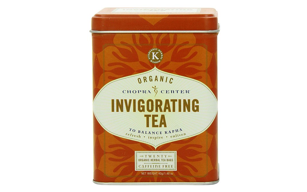 Harney & Sons Organic Chopra Center Invigorating Tea  Tin  20 pcs